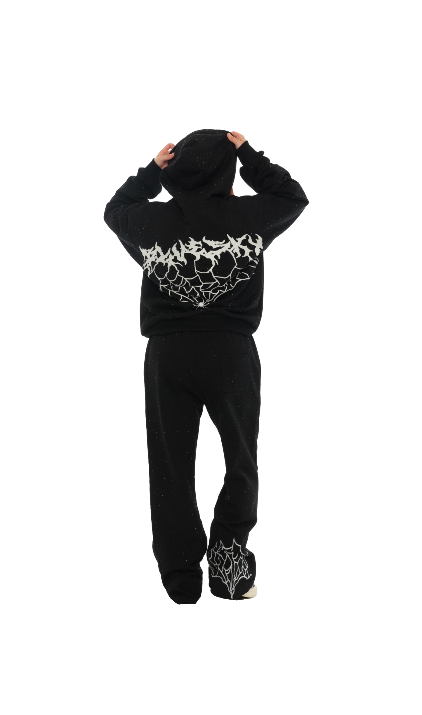 SPIDER WEB HOODIE