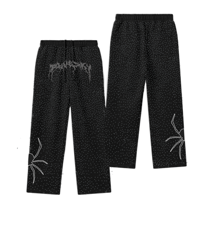 BLACK SPIDER SWEATPANDS
