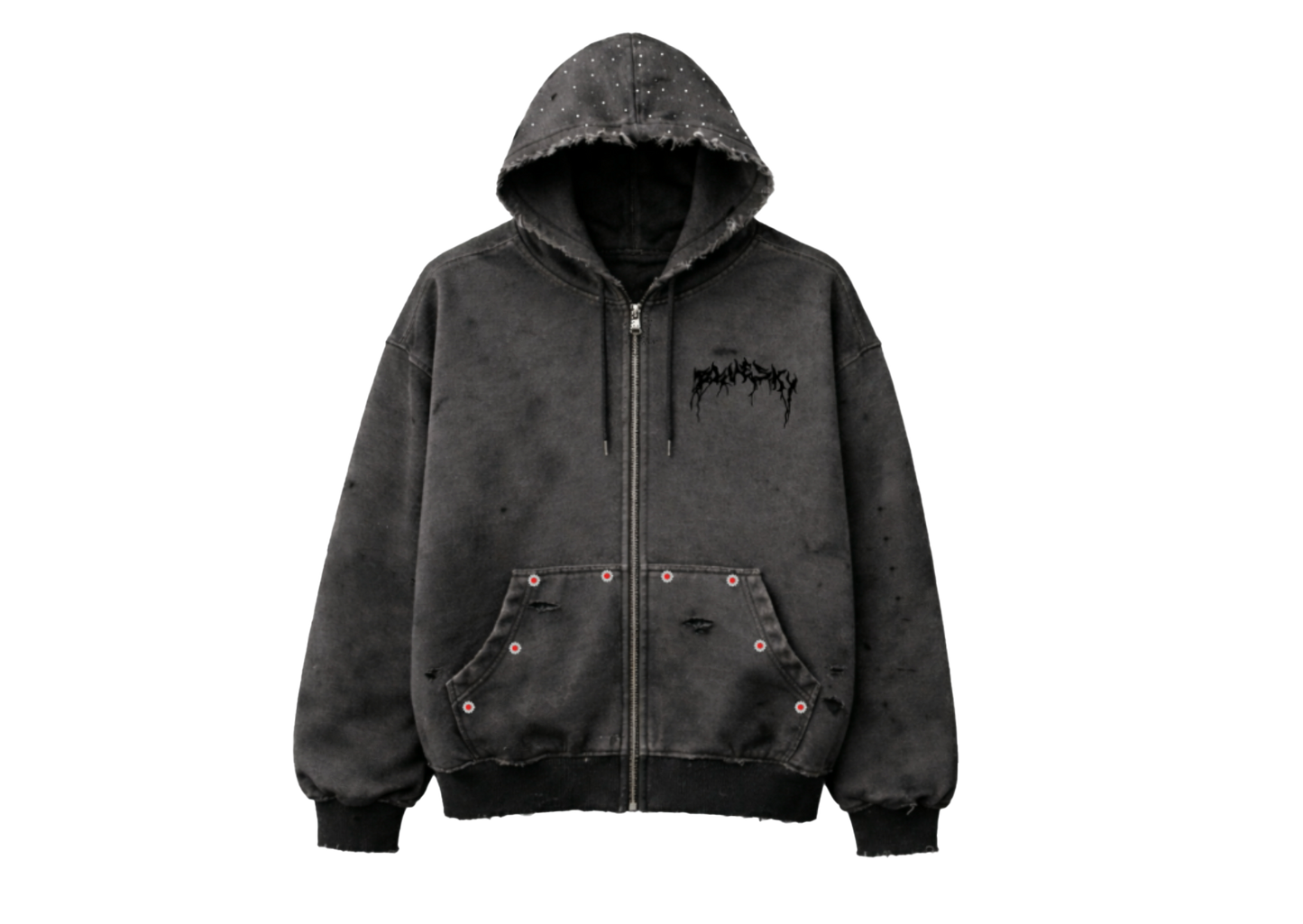 ZIP-UP HOODIE BP RUBÍ