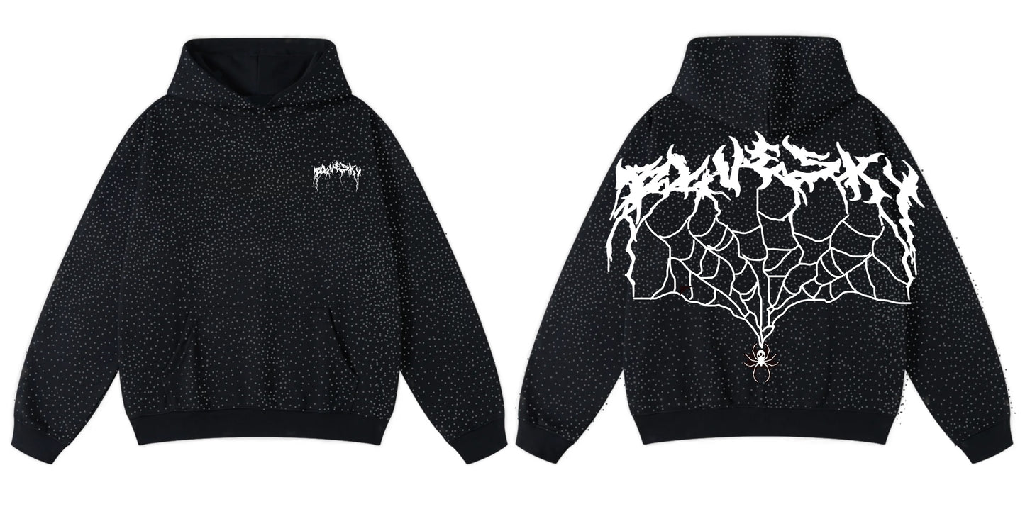 SPIDER WEB HOODIE